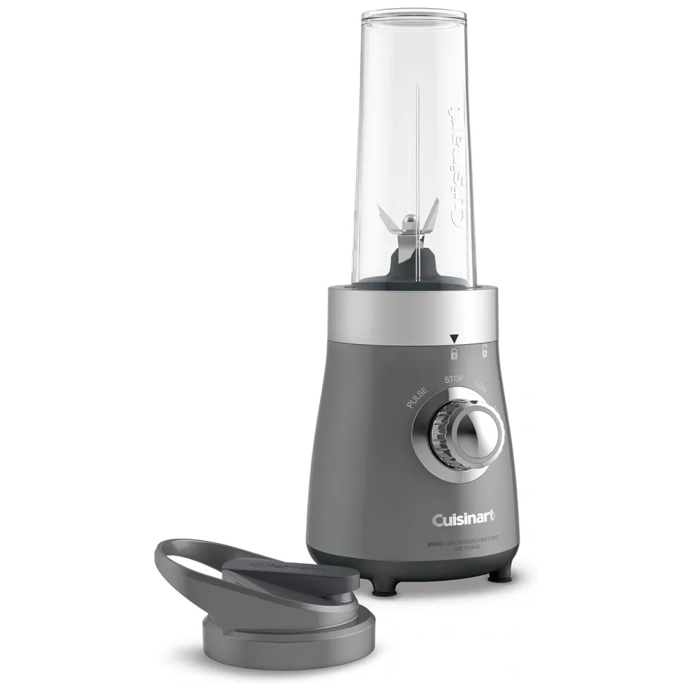 ECTQDH7NS68C0B_1-3 jpg - Centrífuga de Frutas 470mL em Aço Inoxidável com Indicadores em LED e Botão Giratório, 450W, Cuisinart, Prata