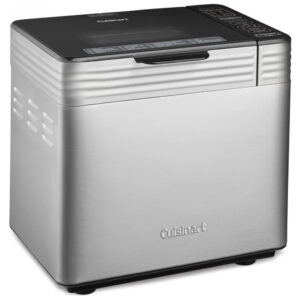 ECTQDYVGC3YB0B_0 jpg - Panificadora com Convecção, 16 Funções, 3 Tamanhos de Pão de até 900g e 3 Cores de Crosta Disponíveis, 110V 1800W, Cuisinart, Prata