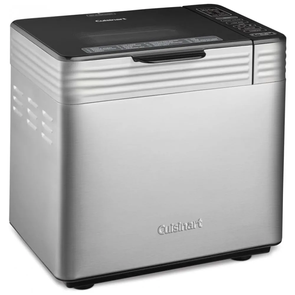 ECTQDYVGC3YB0B_0 jpg - Panificadora com Convecção, 16 Funções, 3 Tamanhos de Pão de até 900g e 3 Cores de Crosta Disponíveis, 110V 1800W, Cuisinart, Prata