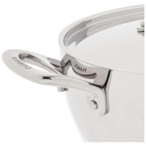 ECTQE1ZR2N800B_3 jpg - Forno Holandês com Tampa 4 Litros em Aço Inoxidável Tri Py, Cuisinart French Classic