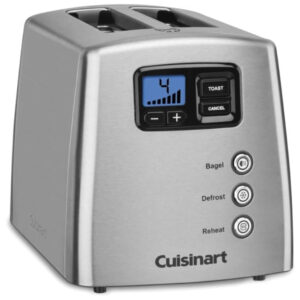 ECTQE8OSQO600B_1 jpg - Torradeira 2 Fatias 900W, Aço Inoxidável, 110v, CUISINART CPT 420P1