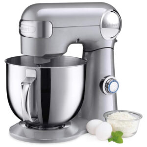 ECTQED4QF2K10B_3-1 jpg - Batedeira de Bancada 5L com 12 Velocidades, Aço Inoxidável, 500W, 110v, CUISINART SM 50BC, Prateado