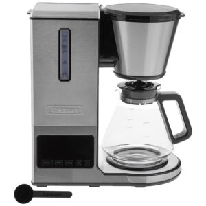 ECTQEDVUU2410B_2 jpg - Cafeteira Elétrica Programável P1 de 8 Xícaras Filtro de Aço Inoxidável Programável de 24h Auto Limpeza, CUISINART CPO 800, Prateado