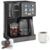 ECTQF6D959PB0B_0 jpg - Cafeteira Programável 1 Litro em Aço Inoxidável com Painel Digital, 110V 800W, Cuisinart, Preta