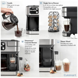 ECTQF75VMSWB0B_2-2 jpg - Cafeteira Programável 2,8 Litros com Painel Digital e Desligamento Automático, 110V, Cuisinart, Preta