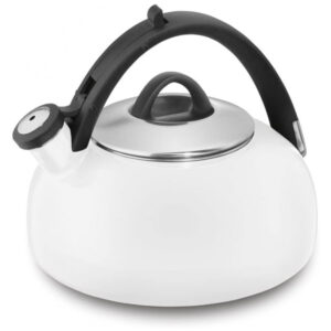 ECTQG456VY400B_0 jpg - Chaleira de Chá Cuisinart CTK EOS2W de 2 Litros com Apito Design Elegante em Porcelana Esmaltada Branca