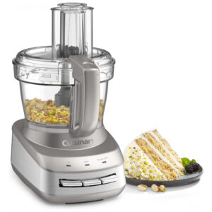 ECTQG4WP39R90B_1 jpg - Processador de Alimentos Multifuncional 2.4L em Aço Inoxidável, 950W, 110v, CUISINART FP 110SS, Prateado