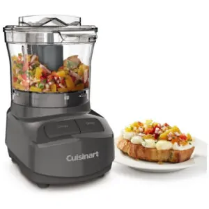 ECTQGF567PFC0B_1 jpg - Mini Processador de Alimentos com Capacidade de 3 Xícaras, 110V 220W Cuisinart CCH3AG, Cinza