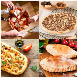 Forno de Pizza Portátil de Bancada em Aço Inoxidável Cuisinart CPZ120, 110V 1800W Prata