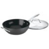 ECTQIK9SM6200B_0 jpg - Frigideira Antiaderente com Tampa de Vidro, Cuisinart GG26 30H