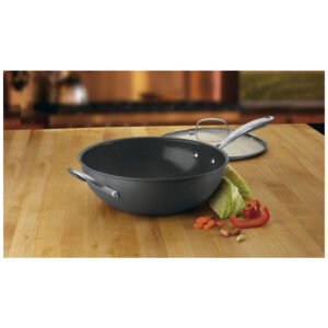 ECTQIK9SM6200B_2 jpg - Frigideira Antiaderente com Tampa de Vidro, Cuisinart GG26 30H