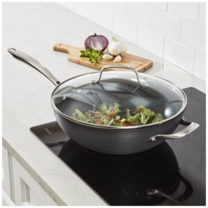 ECTQIK9SM6200B_3 jpg - Frigideira Antiaderente com Tampa de Vidro, Cuisinart GG26 30H