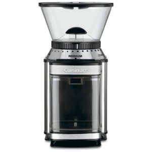 ECTQKRRR81000B_1-1 jpg - Moedor de Café Elétrico 18 Níveis, Aço Inoxidável, CUISINART DBM 8, Prateado