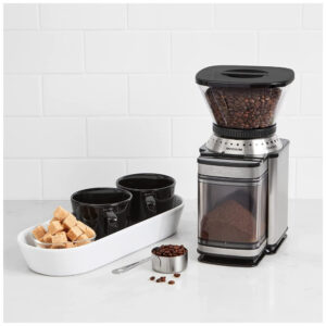 ECTQKRRR81000B_3-1 jpg - Moedor de Café Elétrico 18 Níveis, Aço Inoxidável, CUISINART DBM 8, Prateado