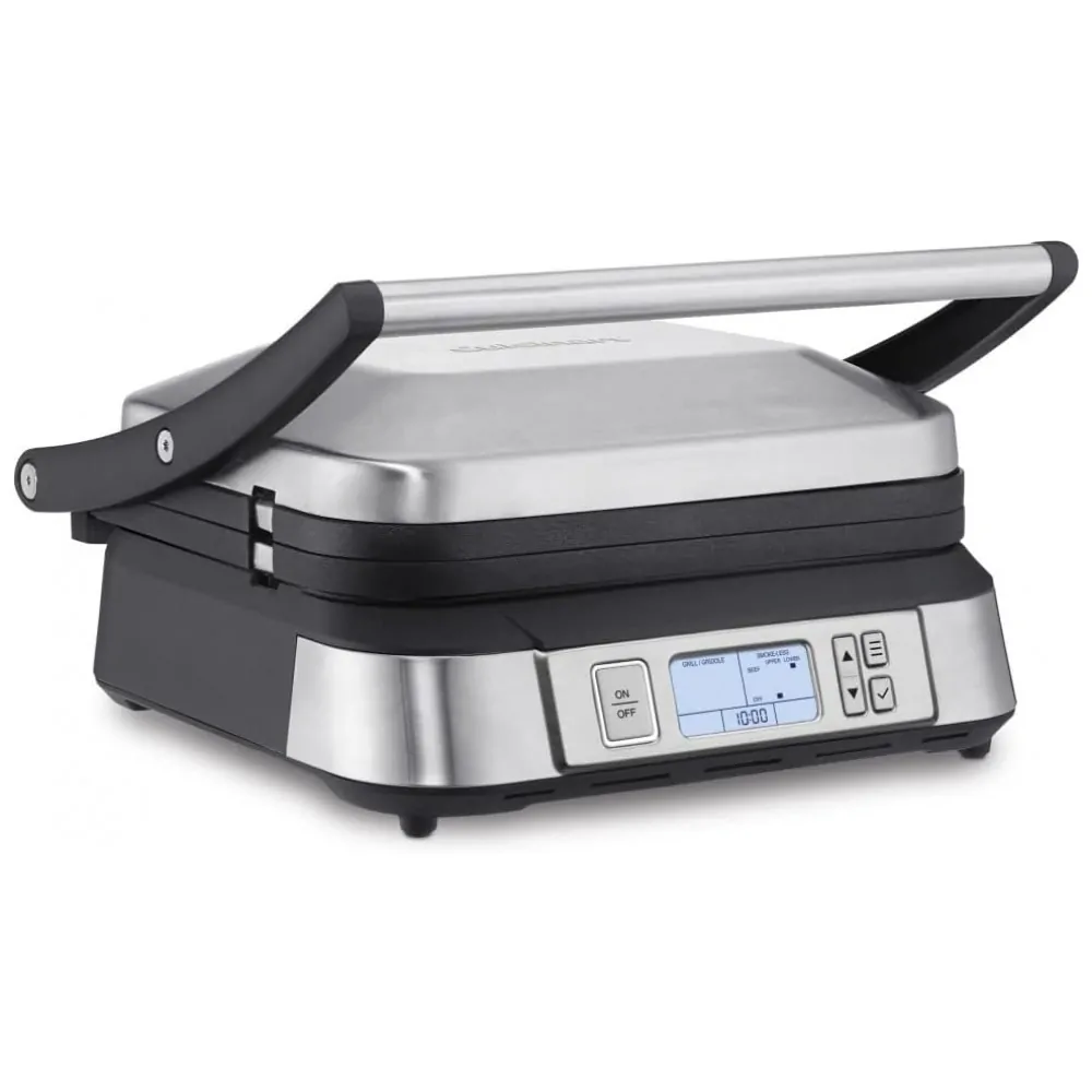 ECTQKX63V2F80B_0-3 jpg - ill Cusinart, sem fumaça de contato, CUISINART GR 6S, Cinza