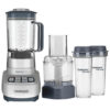 ECTQL1N2MT870B_0 jpg - Liquidificador com Jarra de 1,7L, Ultra Trio, 700W 110V, Cuisinart Remix Trio, Prateado