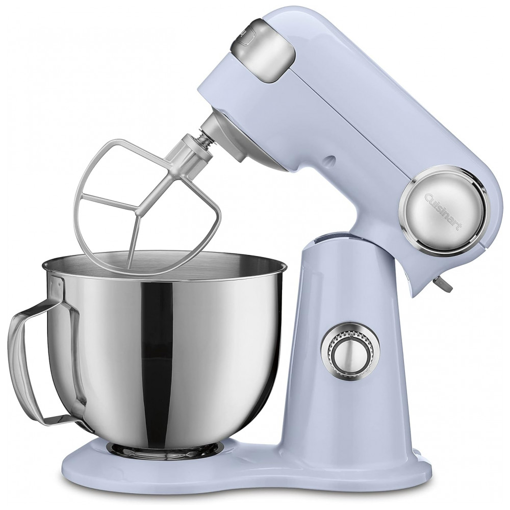 ECTQL4T5PK990B_1 jpg - Batedeira de Bancada 5L com 12 Velocidades, Aço Inoxidável, 500W, 110v, CUISINART SM 50BLU, Lilás
