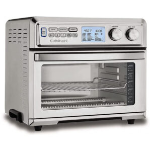 ECTQL6T8WQR90B_1-1 jpg - Forno Elétrico de Bancada TOA95 Multifuncional com Tela LCD 1800W Aço Inoxidável, 110v, CUISINART E9CUITOA95, Prateado