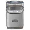 ECTQLKZ175B80B_0 jpg - Máquina de Sorvete Automática 1,8L em Aço Inoxidável com Tela LCD, 3 Configurações e Livro de Receitas, Cuisinart, Prata