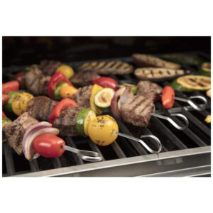 ECTQLX66Z6770B_4 jpg - Kit Estojo Grill, Churrasco de Bambu 13 Peças, CUISINART CGS 7014, Marrom Claro