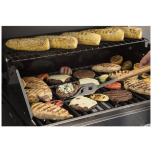 ECTQLX66Z6770B_5 jpg - Kit Estojo Grill, Churrasco de Bambu 13 Peças, CUISINART CGS 7014, Marrom Claro