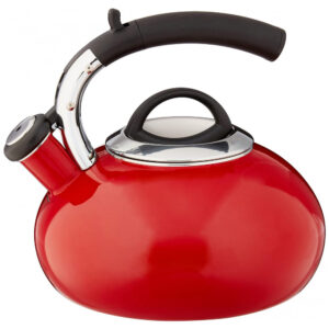 ECTQM988UAN00B_0-2 jpg - Chaleira com Apito, Capacidade 2L, Aço Inoxidável, CUISINART CTK EOS15R, Vermelho