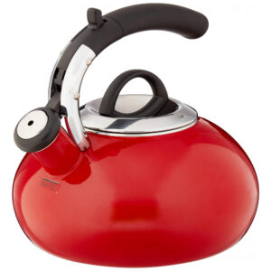 ECTQM988UAN00B_1-2 jpg - Chaleira com Apito, Capacidade 2L, Aço Inoxidável, CUISINART CTK EOS15R, Vermelho