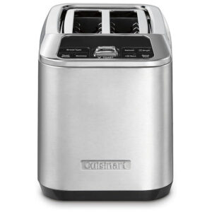 ECTQMGX56FH90B_0 jpg - Torradeira Elétrica 2 Fatias com 4 Níveis de Tostagem, 110v, CUISINART CPT 520, Prateado