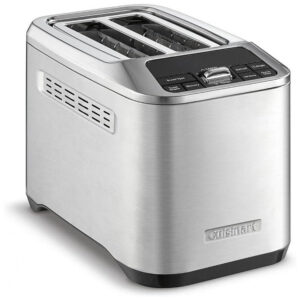 ECTQMGX56FH90B_1 jpg - Torradeira Elétrica 2 Fatias com 4 Níveis de Tostagem, 110v, CUISINART CPT 520, Prateado