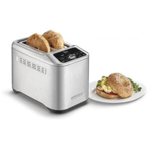 ECTQMGX56FH90B_2 jpg - Torradeira Elétrica 2 Fatias com 4 Níveis de Tostagem, 110v, CUISINART CPT 520, Prateado