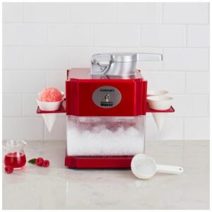 ECTQMJAH3AI10B_2 jpg - Máquina de Raspadinha com Suporte para Cone, 110v, CUISINART SCM 10P1, Vermelho