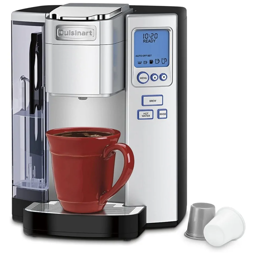 ECTQMV2C1W410B_1 jpg - Cafeteira Elétrica Programável 12 Xícaras Reservatório de Água 2,1L Filtro Reutilizável Cor, CUISINART SS 10, Prateado