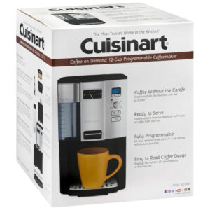 ECTQN52L7LQ70B_2-1 jpg - Cafeteira Elétrica Programável DCC 3000 Automática 2 L Programável com Filtro, CUISINART, Preto