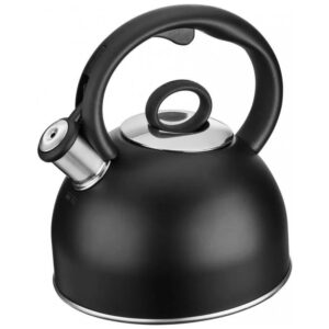 ECTQNC4GNQP90B_2-3 jpg - Chaleira de Chá 2L com Apito, Aço Inoxidável, CUISINART, Preto