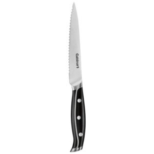 ECTQNFXMYKX60B_6 jpg - Conjunto de Facas com Afiador Embutido e Bloco de Bancada 15 Peças, CUISINART C77TRN 15P, Preto