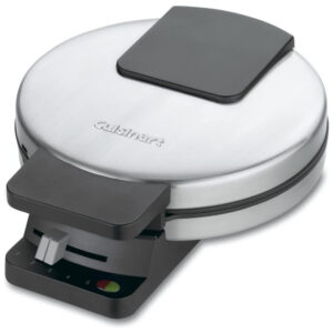 ECTQNZKJ60000B_0-2 jpg - Máquina de Waffle Round Classic Waffle Maker, 1, CUISINART WMR CA, Prateado