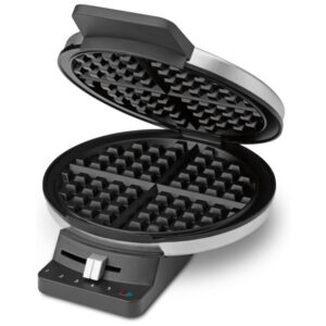 ECTQNZKJ60000B_2-2 jpg - Máquina de Waffle Round Classic Waffle Maker, 1, CUISINART WMR CA, Prateado