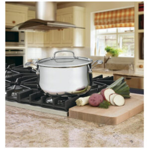 ECTQO043TC300B_3 jpg - Panela Profissional 6 Litros em Aço Inoxidável, Cuisinart