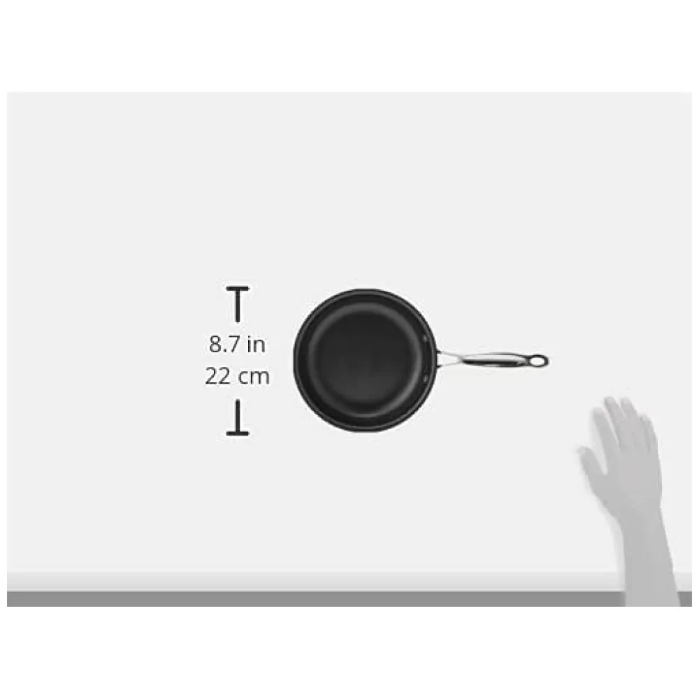 ECTQOF5OL1000B_4 jpg - Frigideira Antiaderente Anodizada de 20 cm, Cuisinart Chef s Classic 622 20