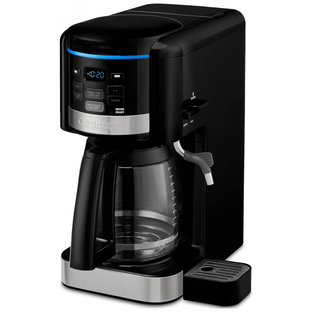 ECTQPPVPRKM90B_4-3 jpg - Cafeteira Elétrica Programável CHW 16 Reservatório 1L com Tela LCD, 110v, CUISINART, Preto