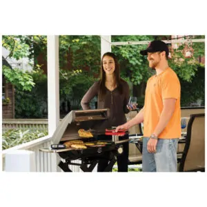 ECTQQ4K28O600B_1 jpg - Todos os alimentos, grelha a gás, aço inoxidável, CUISINART CGG 240, Cinza