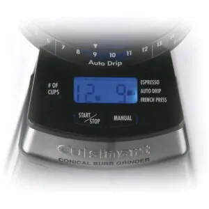 ECTQQ82OGN100B_3-1 jpg - Moedor de Café, Grafite, escuro, 110v, CUISINART CBM 18N, Cinza escuro