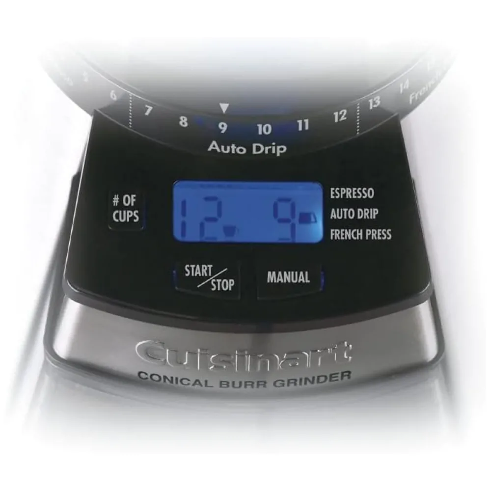 ECTQQ82OGN100B_3-1 jpg - Moedor de Café, Grafite, escuro, 110v, CUISINART CBM 18N, Cinza escuro