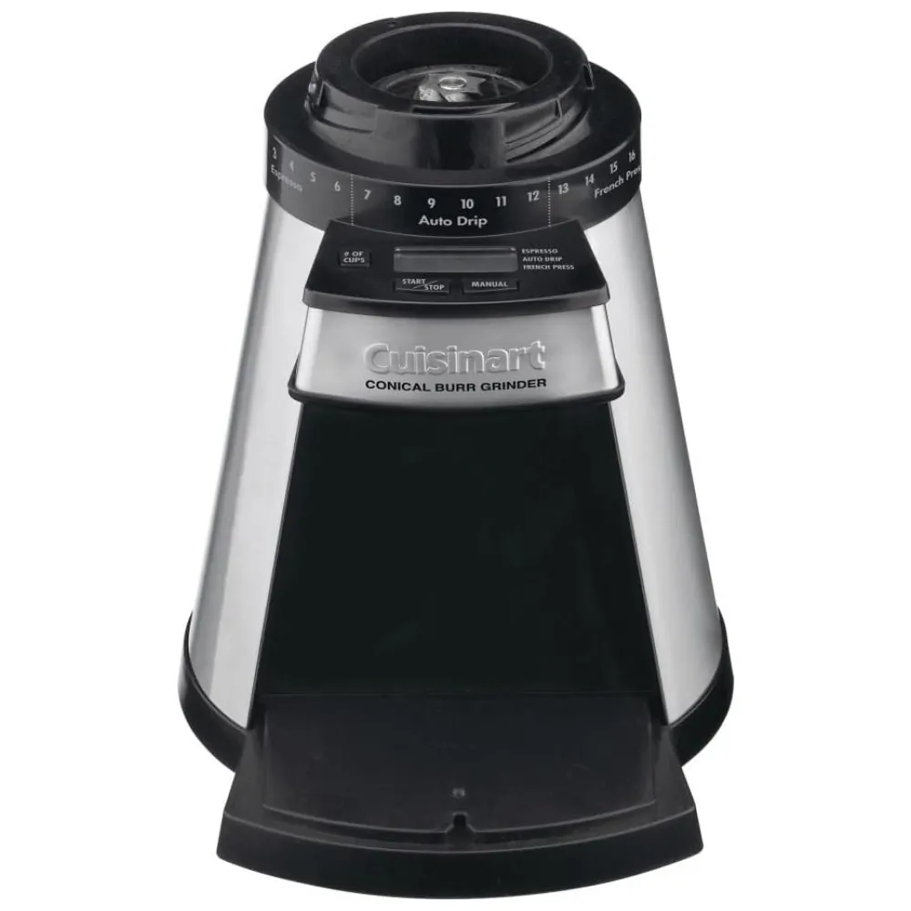 ECTQQ82OGN100B_4-1 jpg - Moedor de Café, Grafite, escuro, 110v, CUISINART CBM 18N, Cinza escuro
