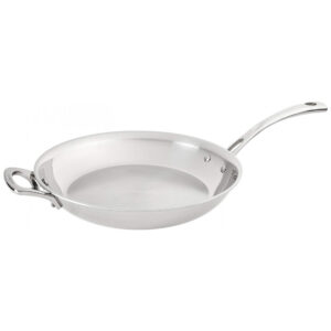 ECTQQH1S2N800B_0-1 jpg - Frigideira Clássica Francesa em Aço Inoxidável de Camada Tripla, Cuisinart