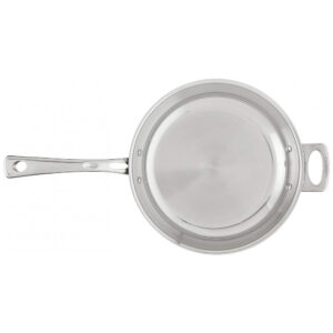 ECTQQH1S2N800B_2-1 jpg - Frigideira Clássica Francesa em Aço Inoxidável de Camada Tripla, Cuisinart