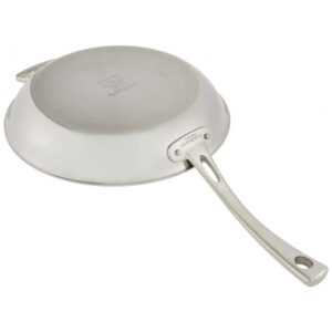 ECTQQH1S2N800B_3-1 jpg - Frigideira Clássica Francesa em Aço Inoxidável de Camada Tripla, Cuisinart