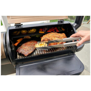 ECTQQNE2RT310B_4 jpg - Luxo Acessório Churrasco Grill 20 peças, Aço Inox Temómetro, CUISINART CGS 5020, Prateado