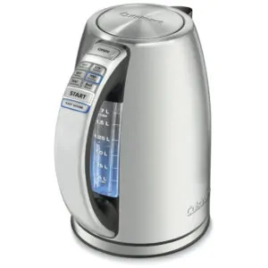 ECTQQNLSYK300B_0 jpg - Chaleira Elétrica 17, 2L, Aço Inoxidável, 110v, CUISINART CPK 17P1, Prateado