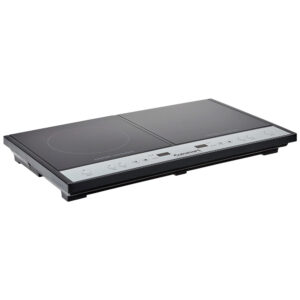 Cooktop Elétrico de Indução, com Queimador Duplo, 110V 1800W, CUISINART ICT 60P1, Preto